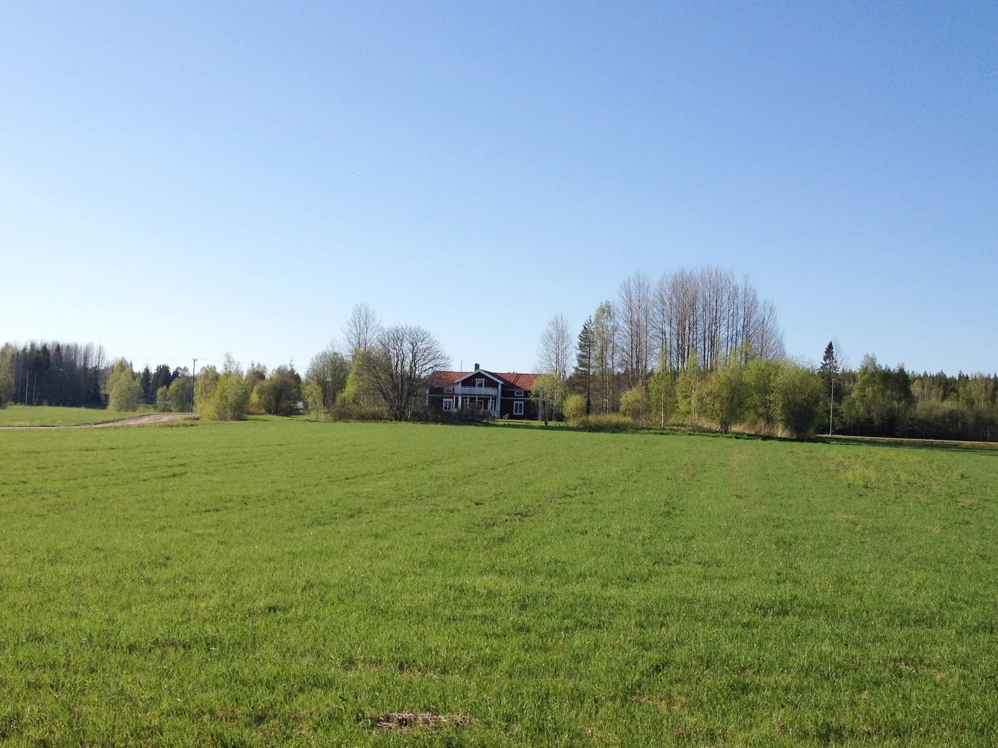 Vy över gården